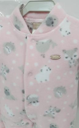 Imagem de Macacão Longo Soft Bebe Menina Inverno Katita Ref 25107