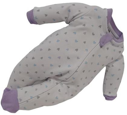 Imagem de Macacão Longo Suedine Luxo Bebê Menina Zafielo Baby Ref 402