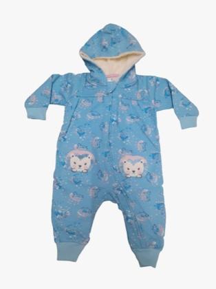 Imagem de Macacão Manga Longa Moletom com ziper e capuz kiko e kika (REF:8346)