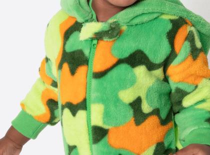 Imagem de Macacão Manga Longa Soft Bebê Menino Dino Trio Puket