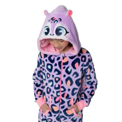 Imagem de Macacão Manga Longa Soft Menina Teen Onça - Puket