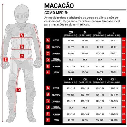 Imagem de Macacão Motociclista Shiver Couro