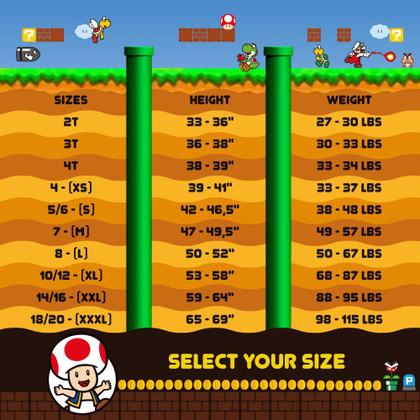 Imagem de Macacão Nintendo Super Mario Bros. - Manga Comprida - Tamanho 5/6