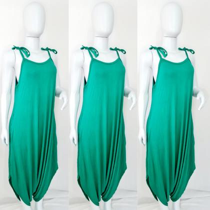 Imagem de Macacão Nozinho Saruel Com Bolso Moda Femenina