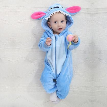 Imagem de Macacão pijama kigurumi ml bebê infantil-bichinhos-qualidade