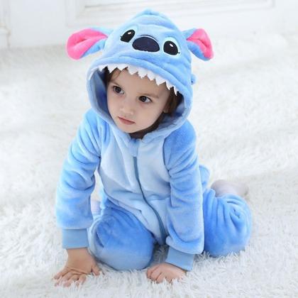 Imagem de Macacão pijama kigurumi ml bebê infantil-bichinhos-qualidade