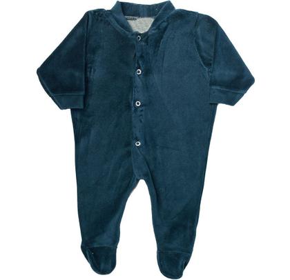 Imagem de Macacão Plush Bebê Kit 3 Peças Pijama Masculino