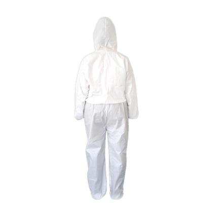 Imagem de Macacão Proteção Descartável Covertech Branco Tam  VOLK G/EG