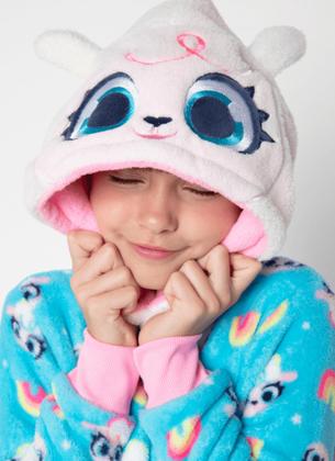 Imagem de Macacão quentinho soft ovelha azul puket