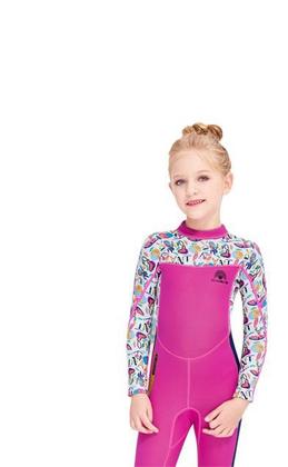 Imagem de Macacão Roupa Neoprene Mergulho Surf Infantil- Pronta Entrega