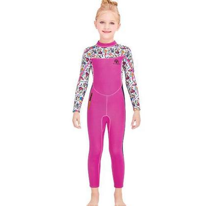 Imagem de Macacão Roupa Neoprene Mergulho Surf Infantil- Pronta Entrega