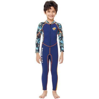 Imagem de Macacão Roupa Neoprene Mergulho Surf Infantil- Pronta Entrega