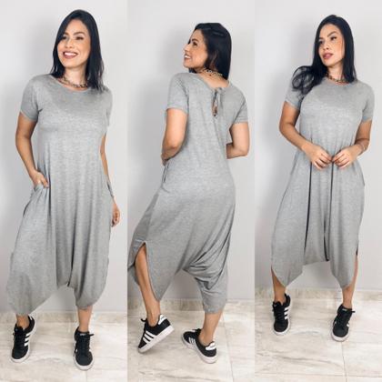 Imagem de Macacao saruel com bolso confortavel