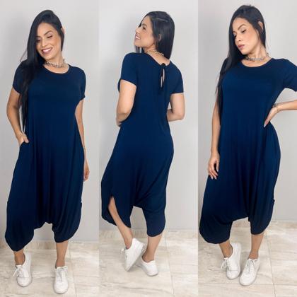 Imagem de Macacao saruel com bolso confortavel