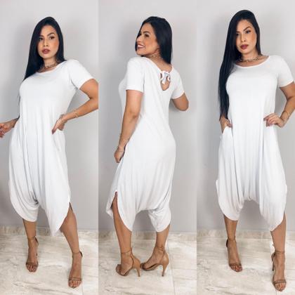 Imagem de Macacao saruel com bolso confortavel