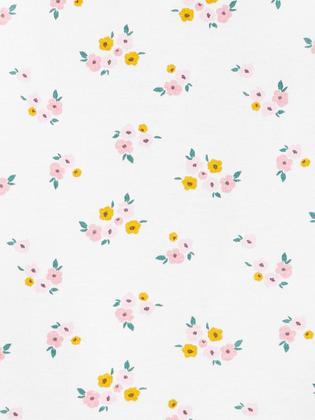 Imagem de Macacão Simple Joys da Carter's Baby Girls de 3 a 6 meses (pacote com 6)