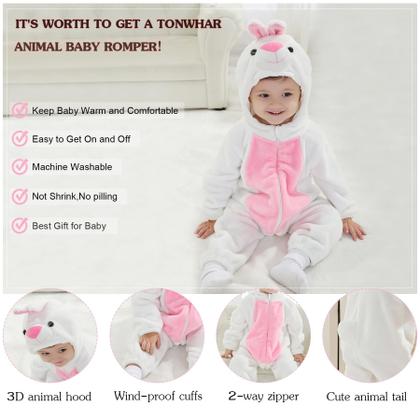 Imagem de Macacão unissex Costume TONWHAR para bebês com animais de 12 a 18 meses