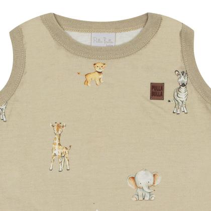 Imagem de Macacao Verde Bebê Pulla Bulla Menino - 53258-1348