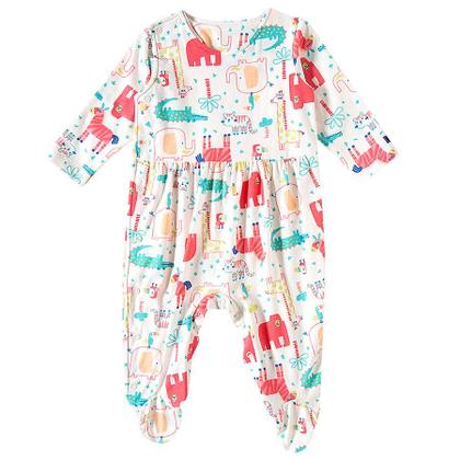 Imagem de Macacão Zoo Meia Malha Bebê - Tip Top