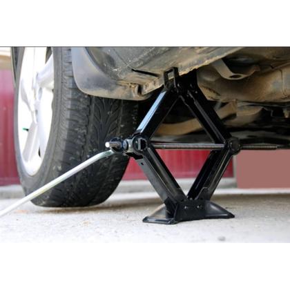 Imagem de Macaco de carro hidraulico mecanico 1 ton tipo joelho jacare 1 toneladas 1000 kg sanfona manual