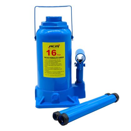 Imagem de Macaco Hidráulico Garrafa 16Ton MHG016 ACM TOOLS