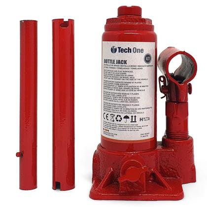 Imagem de Macaco Hidráulico Garrafa Toyota Fielder 1987 1988 1989 1990 1991 1997 4T Ton Toneladas Alavanca Fácil Uso Manuseio Portátil