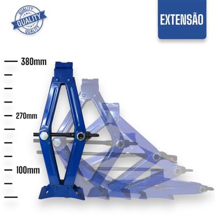 Imagem de Macaco Tipo Sanfona Universal 1500 Kg Fiat Argo