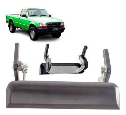 Imagem de Maçaneta da porta ford ranger f1000 1992 a 2004 externa tampa traseira caçamba s/chave