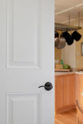 Imagem de Maçaneta de porta Kwikset Balboa Interior Passage Venetian Bronze