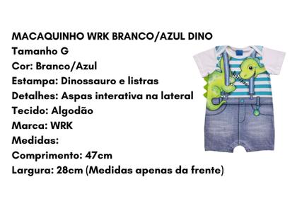 Imagem de Macaquinho Bebe Tamanho G Menino Verão WRK