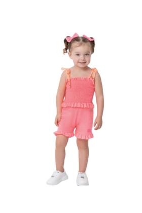 Imagem de Macaquinho feminino infantil Neon