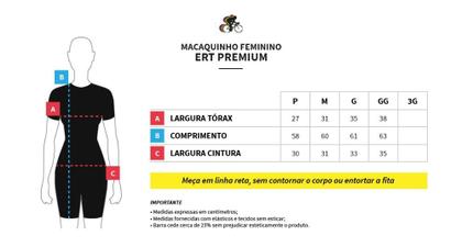 Imagem de Macaquinho Feminino Premium Mtb Concept - Forro Gel