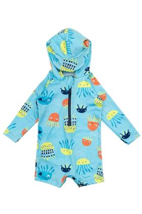 Imagem de Macaquinho Fofotinhos com Chapéu Embutido Proteção UV (M/G)