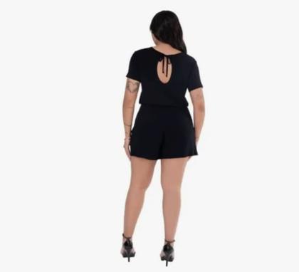 Imagem de Macaquinho / Macacão Feminino Premium Curto Comfy Poliamida - Romance Favorita