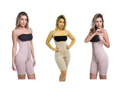 Imagem de Macaquinho Modelador Compressão Biobela Pós Cirúrgico 1604