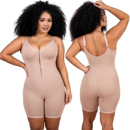 Imagem de Macaquinho Modelador Sem Bojo C/Ziper Alta Compressão 350921