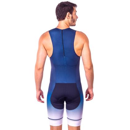 Imagem de Macaquinho sem mangas triathlon elite smooth proteção uv 50+ kauna