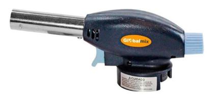 Imagem de Maçarico Culinário Gt6019 Gás Butano Solda Regulagem 4refil