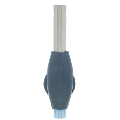 Imagem de Maçarico Culinário Portátil de Aço Inox Azul 17cm x 6,5cm x 5cm - Lyor