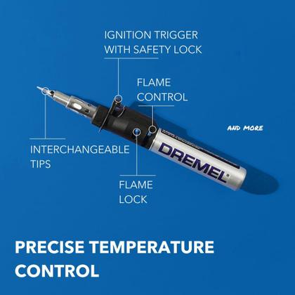 Imagem de Maçarico de butano Dremel VersaTip Precision Soldadura 2000-7