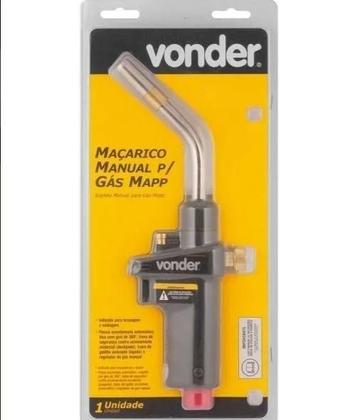 Imagem de Maçarico Para Gás Mapp Com Ignição Automática Vonder