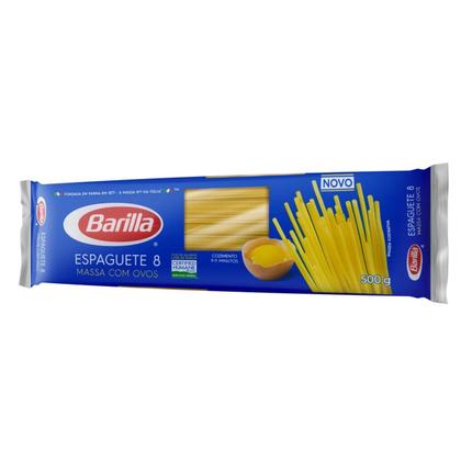 Imagem de Macarrão Barilla Massa com Ovos Espaguete 8 500g