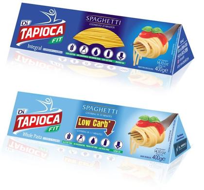Imagem de Macarrão Low Carb Integral Sem Glúten- Di Tapioca Fit 400g