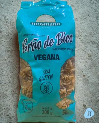 Imagem de Macarrão Parafuso Integral Com Grão De Bico Mosmann 300g