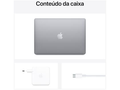 Macbook Air 13,3” Apple M1 8GB - 512GB SSD Cinza-espacial