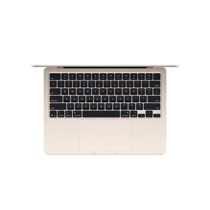 Imagem de MacBook Air Apple 13" Chip M4, CPU 10 Núcleos, GPU 8 Núcleos, Neural Engine 16 Núcleos, 16GB RAM, SSD 256GB, Estelar - MW0Y3BZ/A