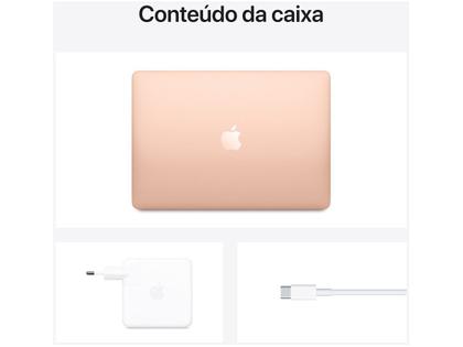 MacBook Air Apple 13,3”, 8GB, SSD 512GB, Processador M1, Dourado