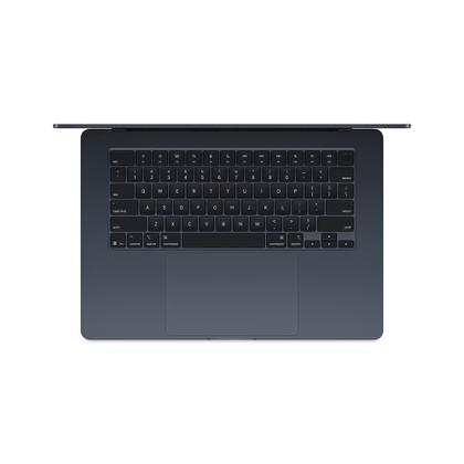 Imagem de MacBook Air Apple 15" Chip M4, CPU 10 Núcleos, GPU 10 Núcleos, Neural Engine 16 Núcleos, 24GB, SSD 512GB, Meia-noite - MC6L4BZ/A