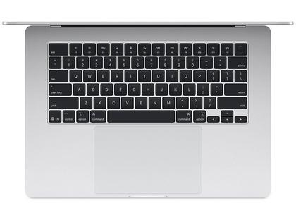 Imagem de MacBook Air Apple 15" Chip M4, CPU 10 Núcleos, GPU 10 Núcleos, Neural Engine 16 Núcleos, 24GB, SSD 512GB, Prateado - MC6J4BZ/A