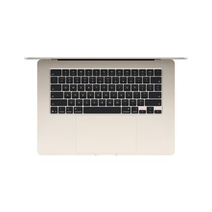 Imagem de MacBook Air Apple 15" Chip M5, CPU de 10 Núcleos, GPU de 10 Núcleos, Neural Engine de 16 Núcleos, 512GB, Estelar - MDVD4BZ/A